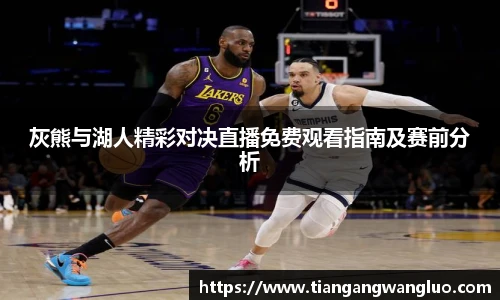 灰熊与湖人精彩对决直播免费观看指南及赛前分析